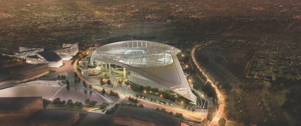 More Mixed-Use Developments Using Projects like HKS-Designed Los Angeles Stadium as Anchors